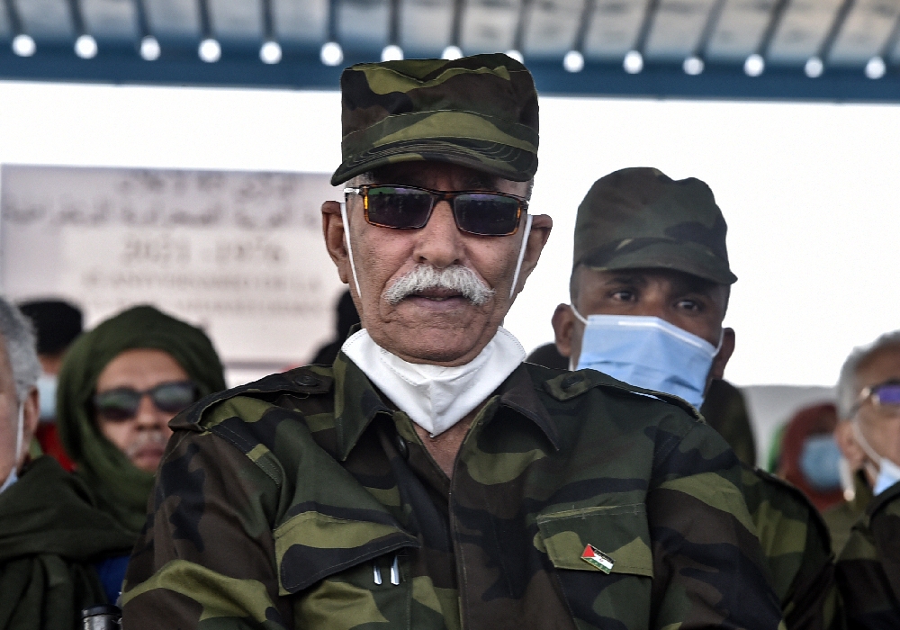 Polisario leader leaves Spain, flies to Algeria