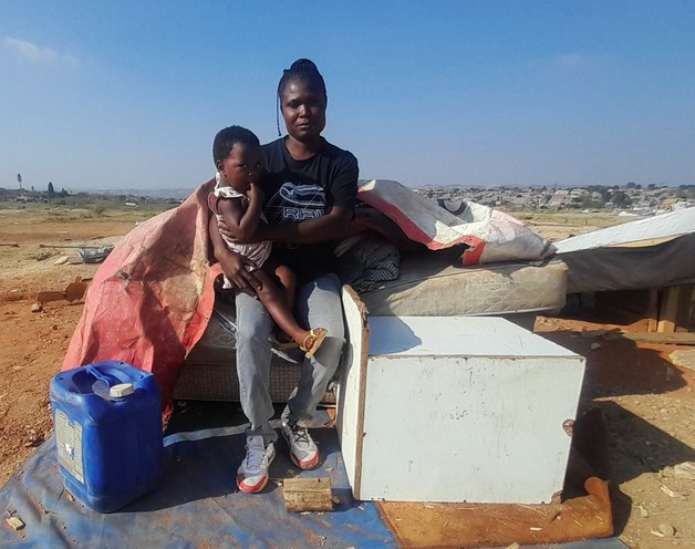 shacks demolished in Midrand