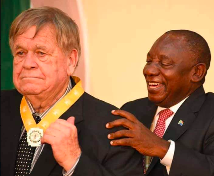 Cyril Ramaphosa and William Smith