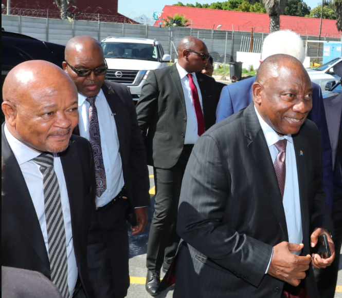 Ramaphosa and Mchunu