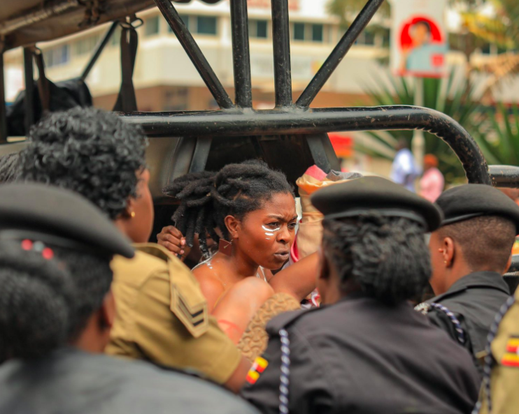 Uganda protesters