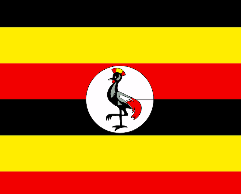 Uganda flag