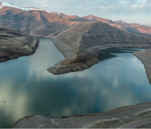 Katse Dam in Lesotho