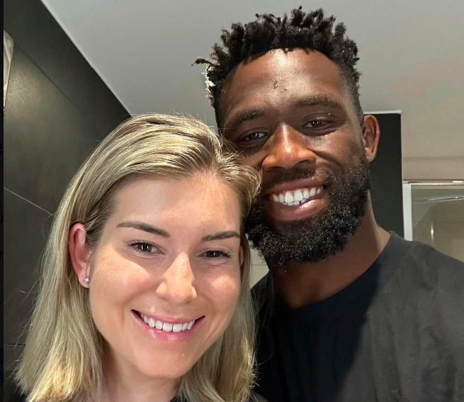 Siya and Rachel Kolisi