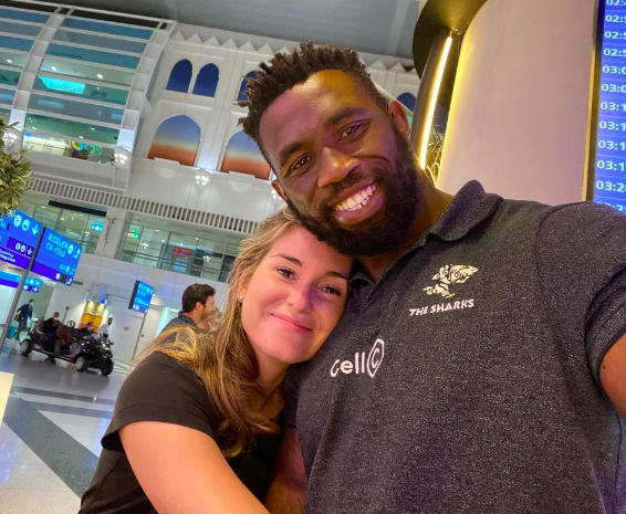 Siya and Rachel Kolisi